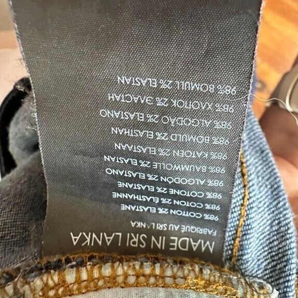 Club Monaco Jeans Womens Size 28 Blue High Rise Skinny Denim Pants - Picture 8 of 10